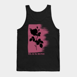 Mysterious black rose Tank Top